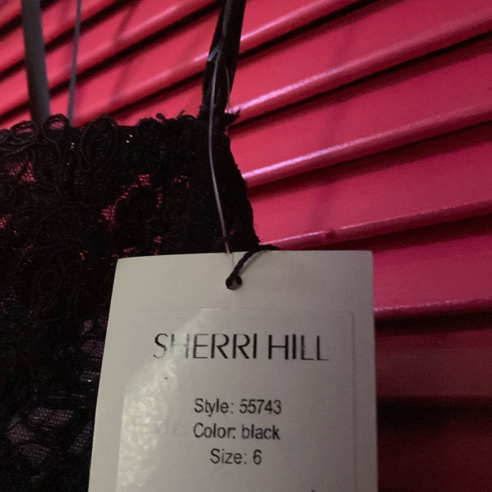 NWT SHERRI HILL SIZE 6 GOWN - Picture 10 of 17